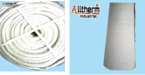 Ceramic fiber textile